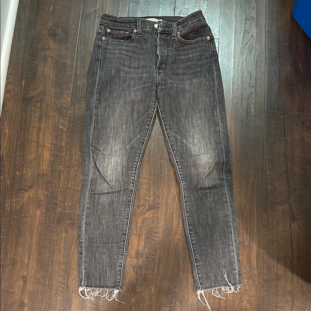 Levi's Charcoal Skinny Jeans for Women